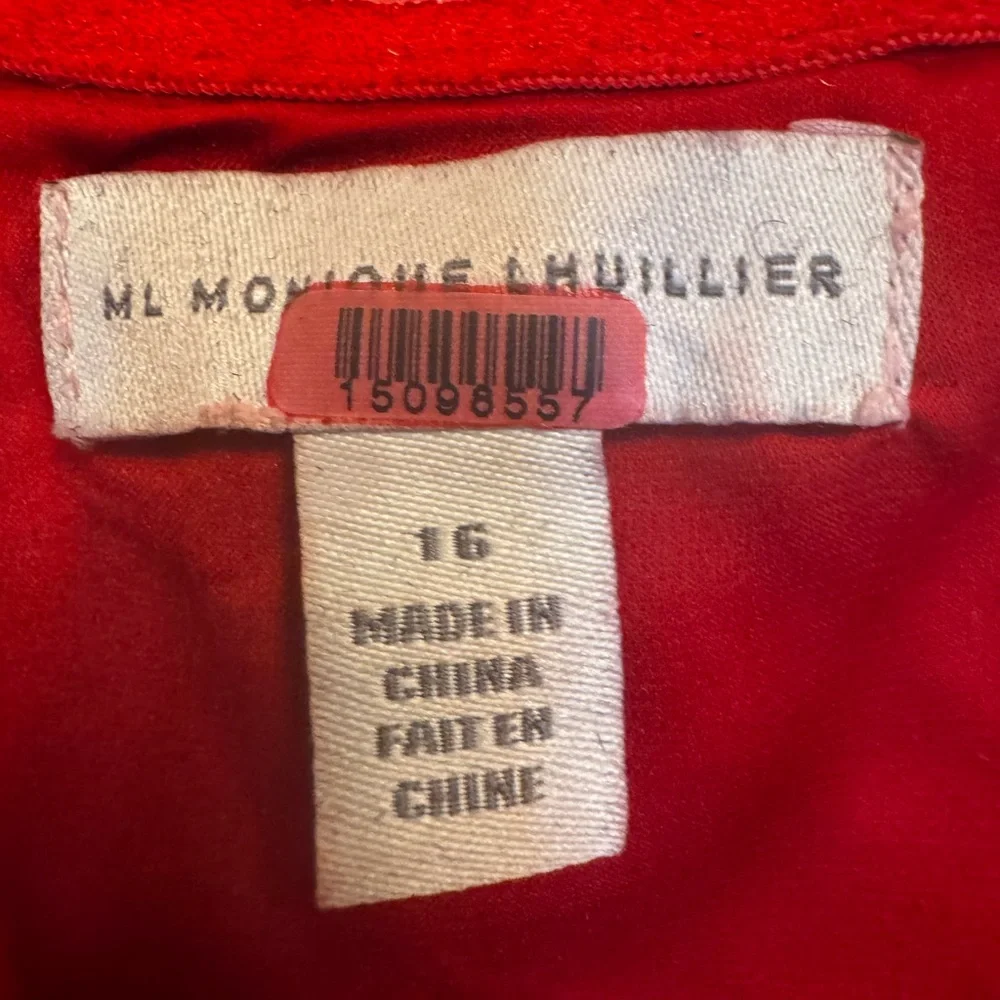 ML Monique Lhuillier Off the Shoulder Dress Size 16 - Picture 6 of 9